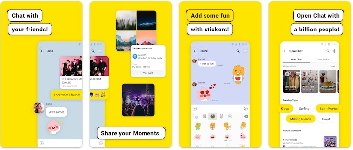 تطبيق kakaotalk