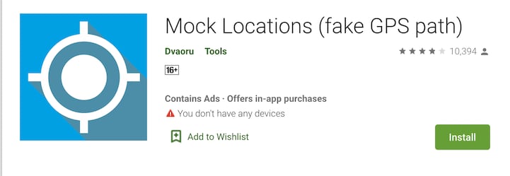 mock locations fake gps app