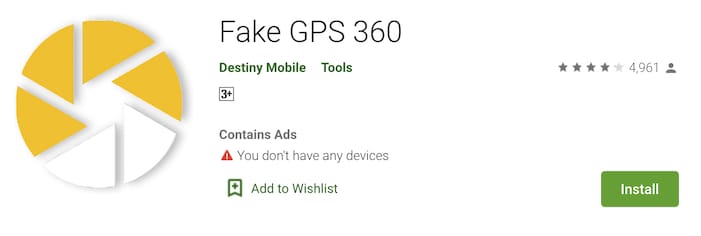 تطبيق fake gps 360