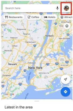 avator icon google map