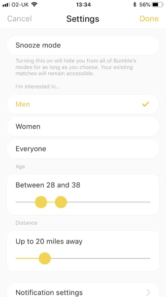 Can my matches see when im on tinder