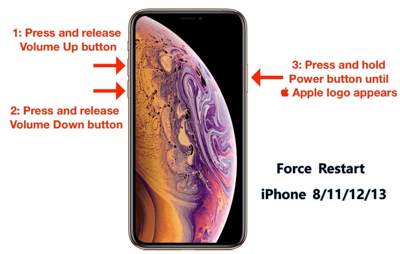 fix iphone bricked by force restart