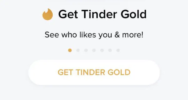 descuento de tinder gold 4