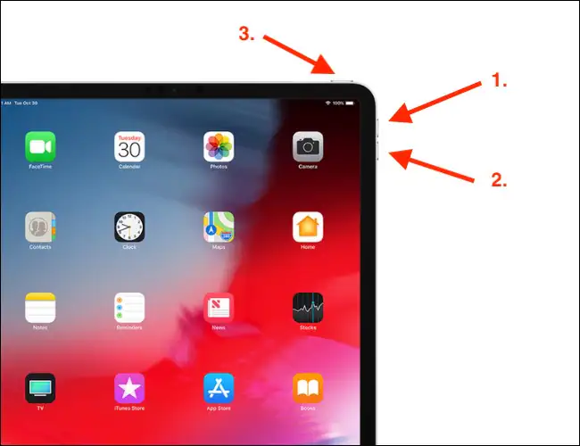 force restart no home button ipad