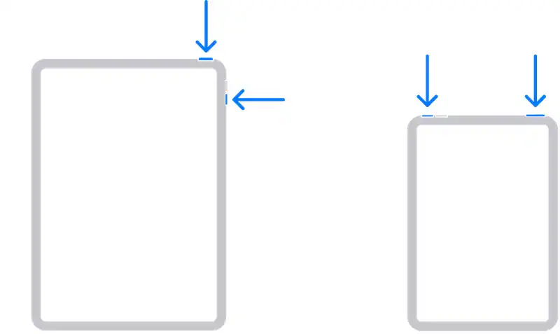 reiniciar ipad sin botón de inicio