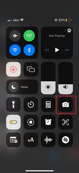 select camera icon