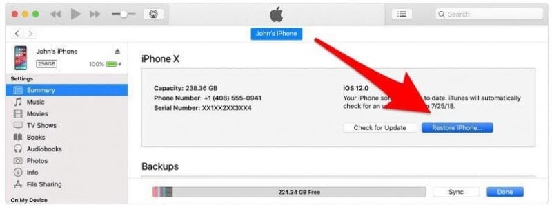 restore your iphone or ipad device