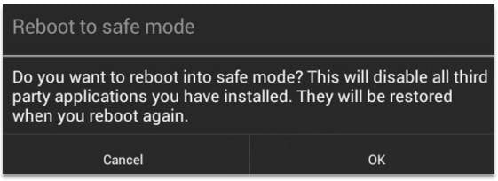 bypass android lock safe mode