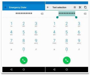 bypass android lock emergency call