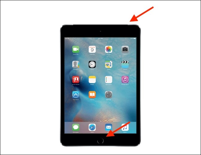 Reinício Forçado no iPad