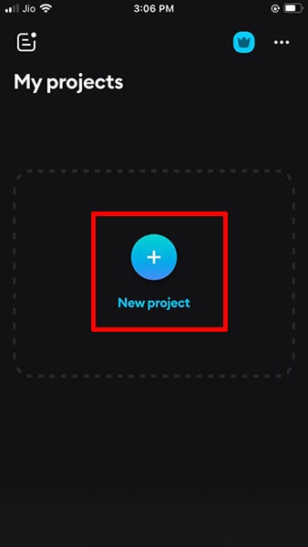 tap new project splice