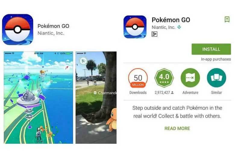 install pokemon go