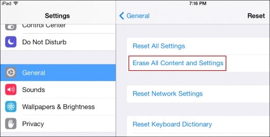  ipad factory reset settings