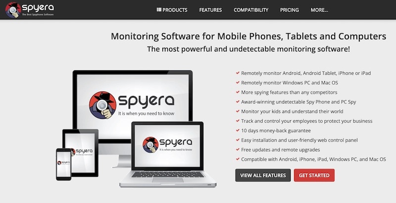 spyera app espião de celular