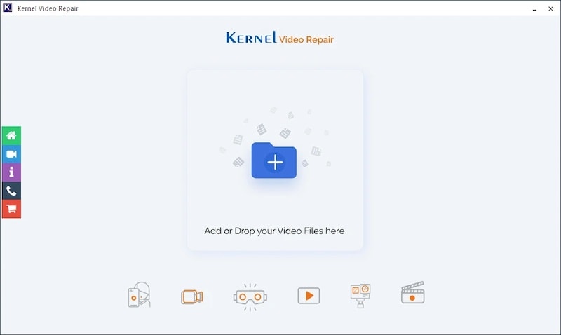 kernel video repair add video screen