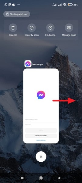 swipe right messenger app