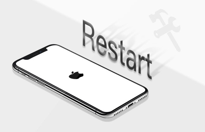 iphone keeps restarting-iphone white apple logo