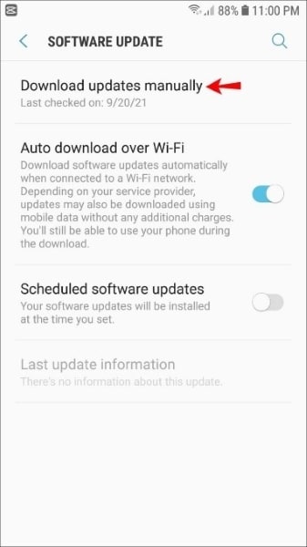 download latest software update