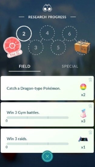 complete field research tasks