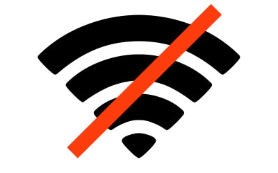 no wifi signal