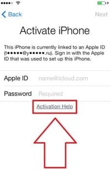 iphone activation