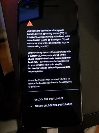 bootloader unlocked successfully for oneplus phone