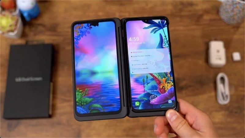 lg g8x thinq double écran