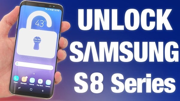 débloquer l'appareil Samsung galaxy s8 