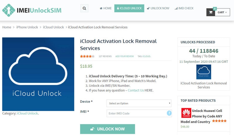 verrou d'activation icloud