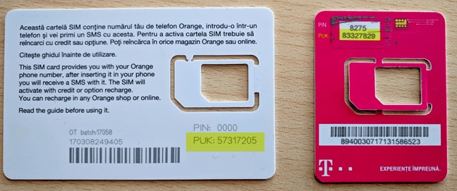 t mobile pin and puk