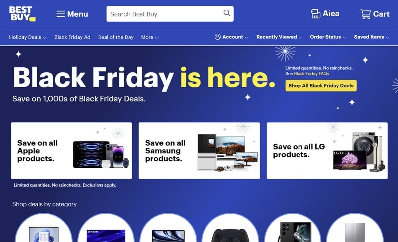 best buy ecommerce website