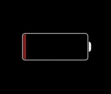 iphone battery low