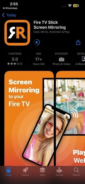 install the airbeamtv fire stick app