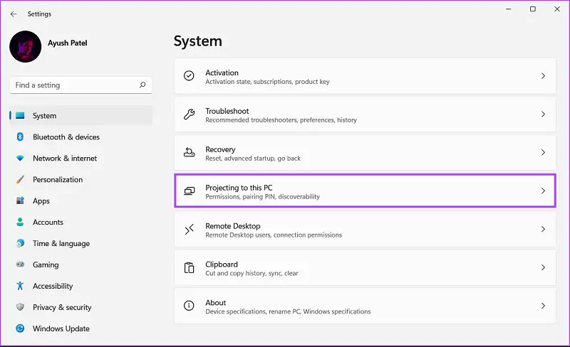 Windows 11: estendere schermo, anche in modalità wireless