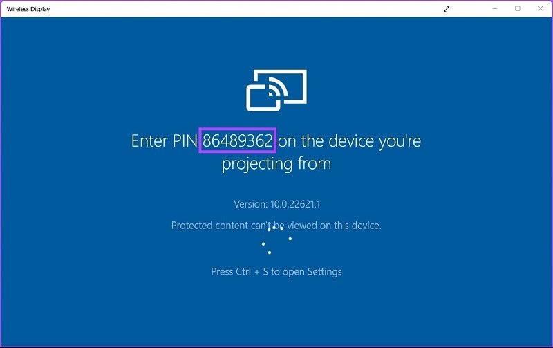 eight pin code from windows
