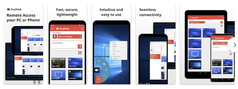 anydesk android app features