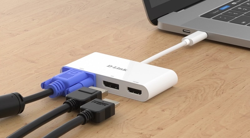 stick the hdmi adapter
