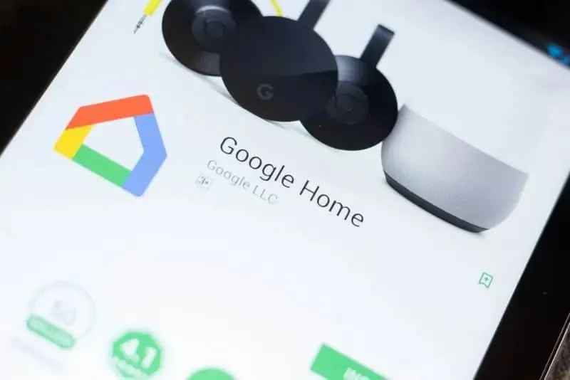 installer l'application google home