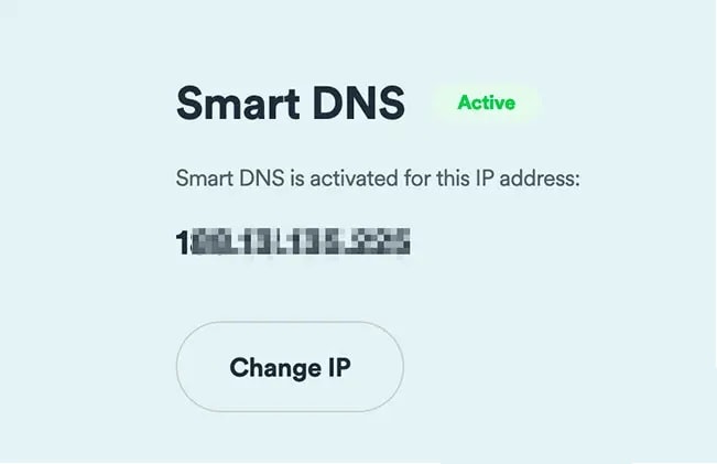 mudar servidor dns