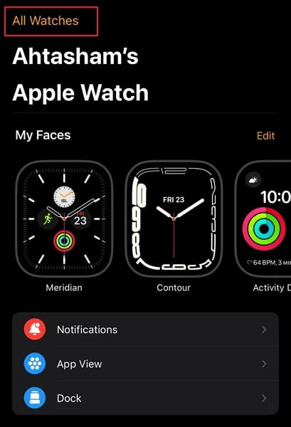 How to remove best sale id from apple watch