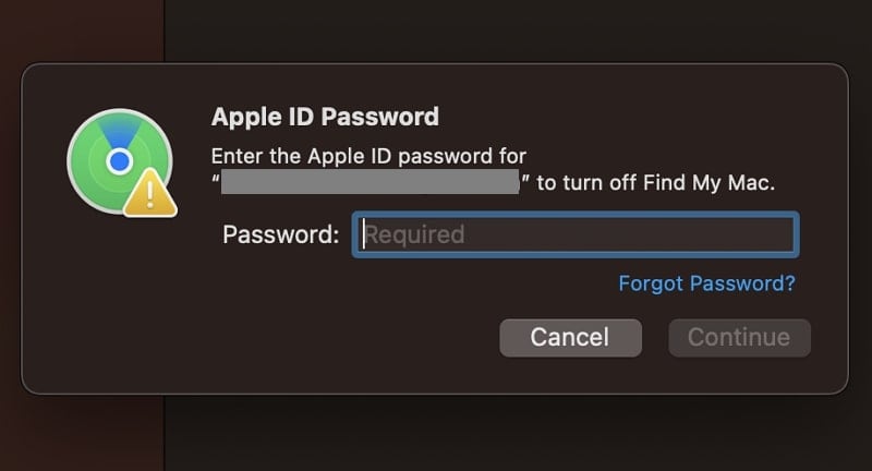 add the apple id password