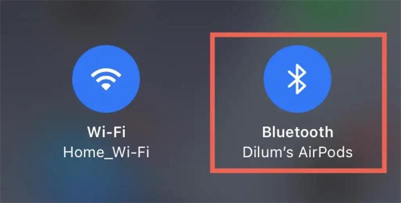 disconnect bluetooth