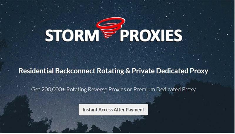 use storm proxies today
