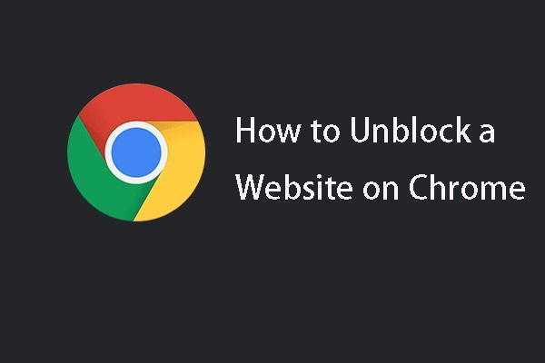 how to unblock websites on chrome