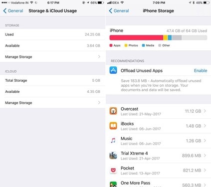 free up iphone storage