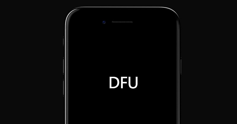 modo dfu em dispositivos ios