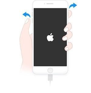release iPhone volume and power button