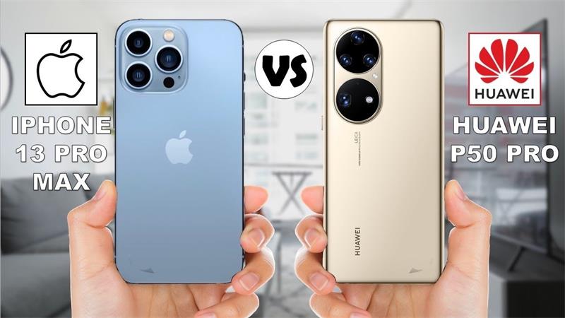 choose between iphone vs. Huawei