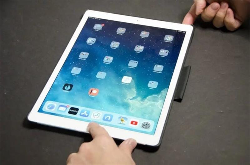 riavviare l'ipad