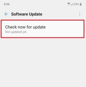 check for lg software update